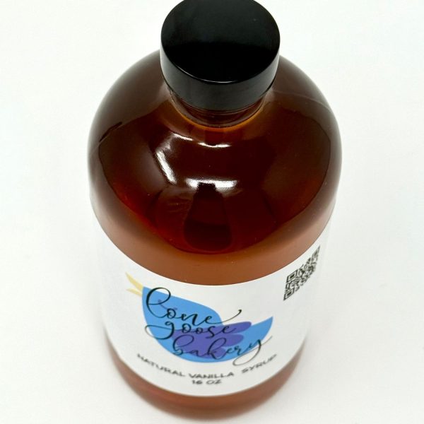 above small batch vanilla coffee syrup