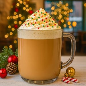 homemade sugar cookie latte