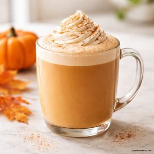 homemade pumpkin spice latte