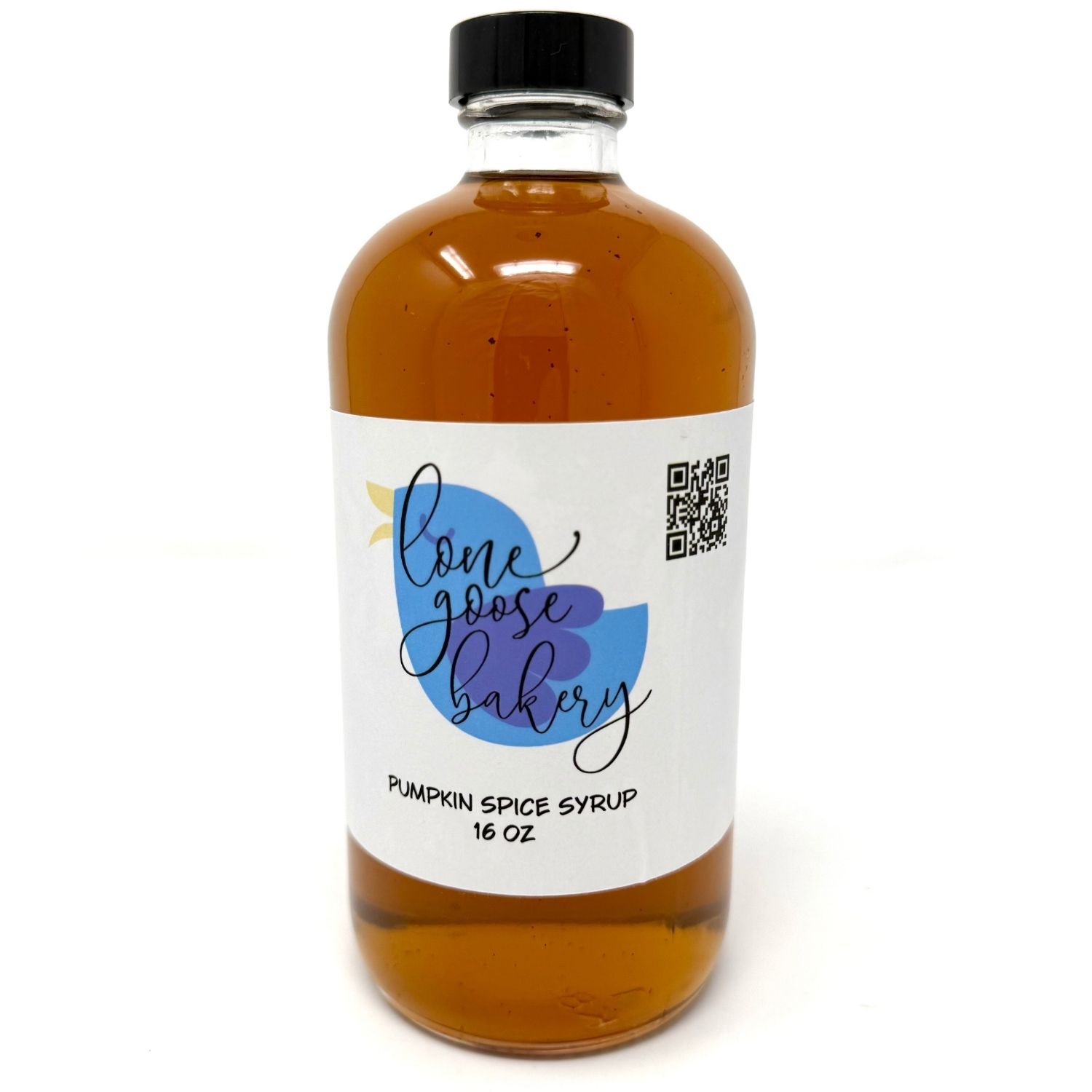 pumpkin spice syrup product front 16 ounce