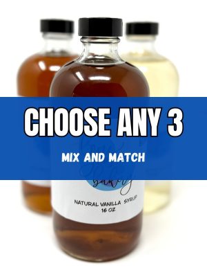 lone goose bakery mix and match 3 pack coffee syrup