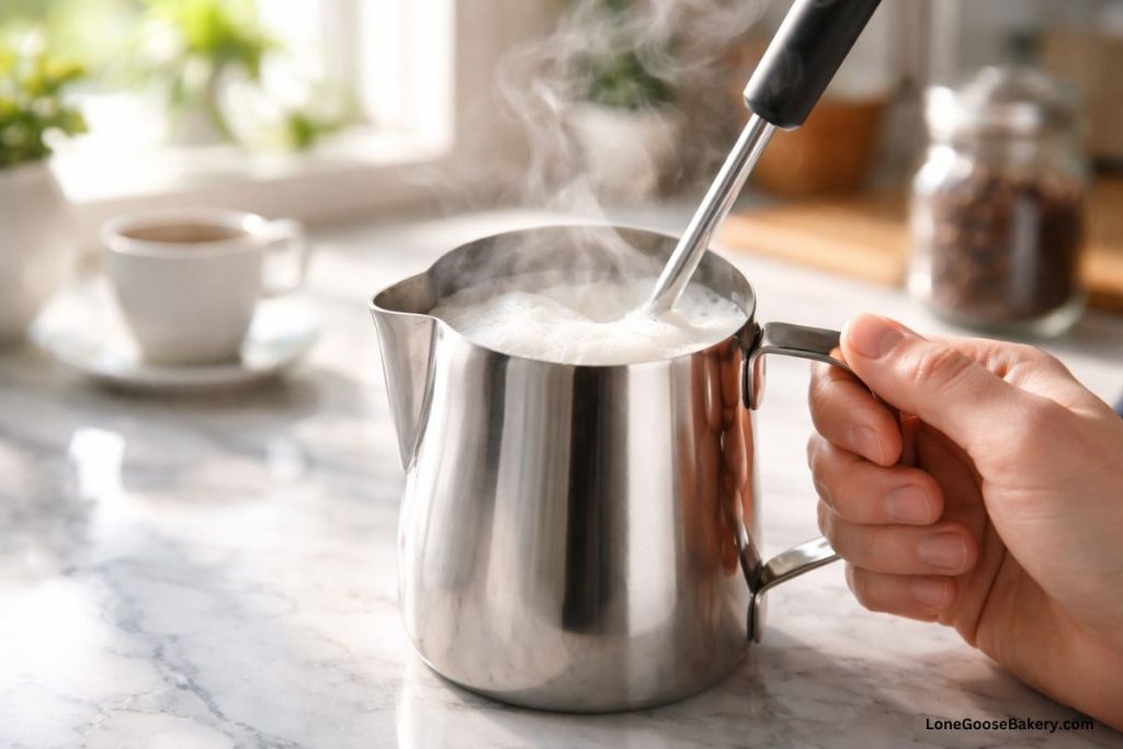 peppermint white chocolate mocha milk frother