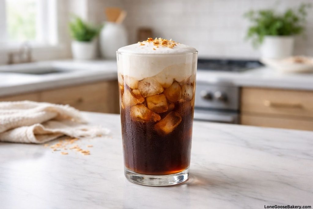 toasted coconut cream cold brew starbucks copycat