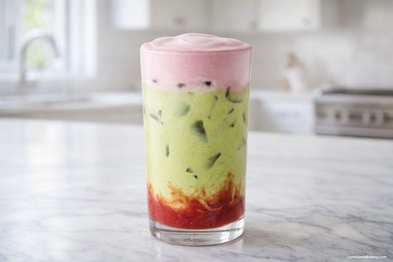 iced double berry matcha starbucks copycat