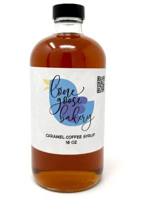 lone goose bakery caramel coffee syrup front