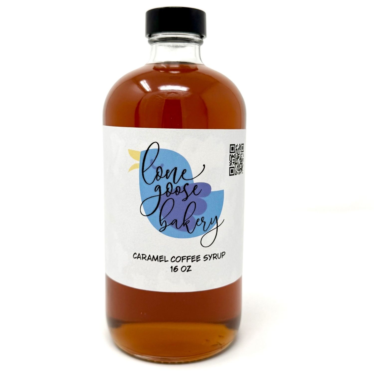 lone goose bakery caramel coffee syrup front