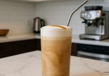 brown sugar strato featured brown sugar strato frappuccino in kitchen
